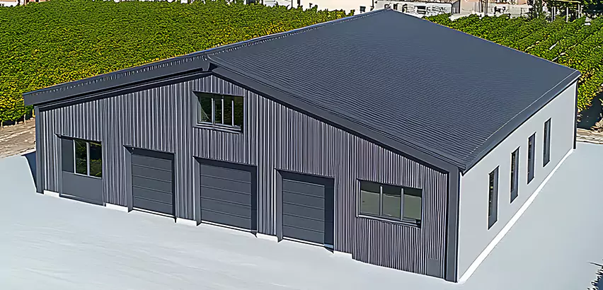 Corrugated Garage Roof Repair in Buffalo Grove