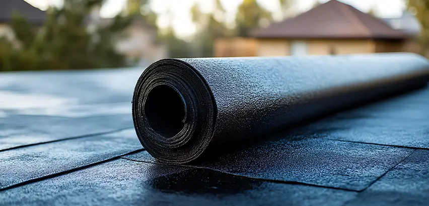 Rubber Flat Roof Replacement in Buffalo Grove