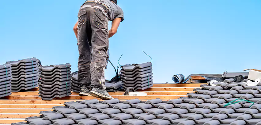 Replacing Tile Roof Underlayment in Buffalo Grove