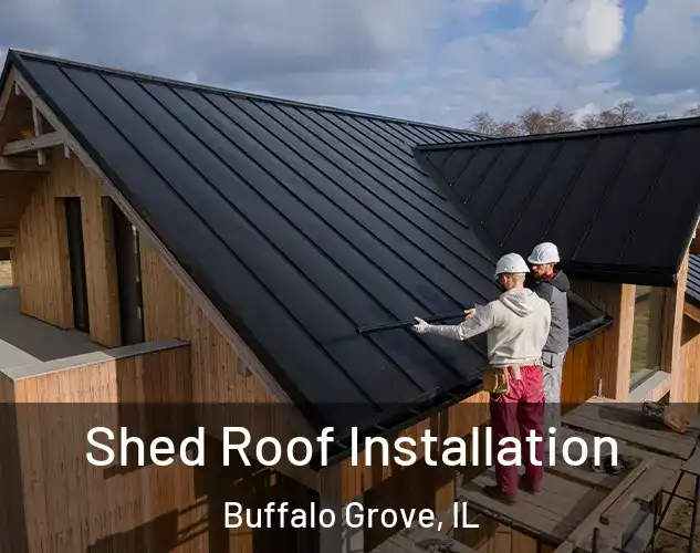  Shed Roof Installation Buffalo Grove, IL